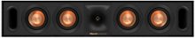 Klipsch - R-30C Reference Series Quad 3-1/2" 400-Watt Passive 2-Way Center-Channel Speaker - Black