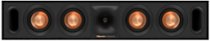 Klipsch - R-30C Reference Series Quad 3-1/2" 400-Watt Passive 2-Way Center-Channel Speaker - Black