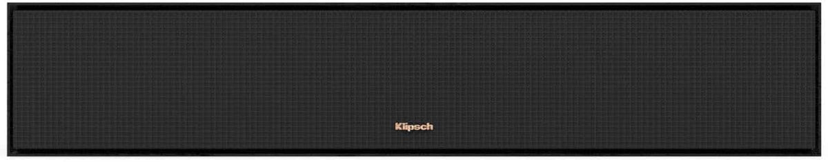 Klipsch - R-30C Reference Series Quad 3-1/2" 400-Watt Passive 2-Way Center-Channel Speaker - Black