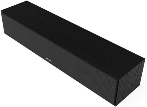 Klipsch - R-30C Reference Series Quad 3-1/2" 400-Watt Passive 2-Way Center-Channel Speaker - Black