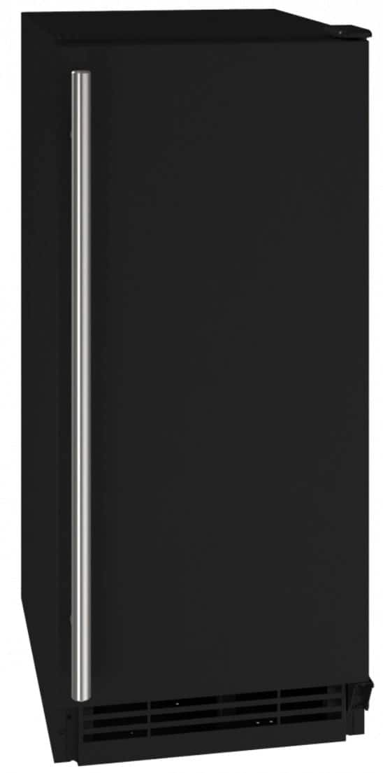 U-Line - 15” Crescent Ice Maker - Black