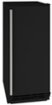 U-Line - 15” Crescent Ice Maker - Black