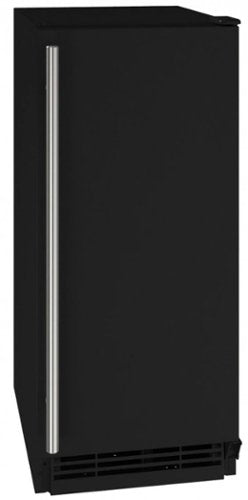 U-Line - 15” Crescent Ice Maker - Black