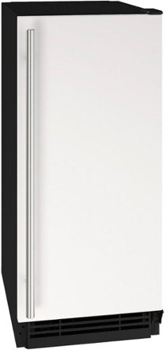 U-Line - 15” 25-lb Crescent Ice Maker - White