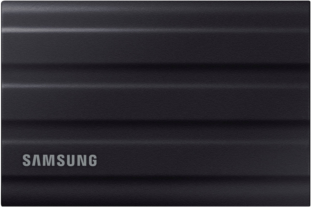 Samsung - T7 Shield 1TB, External USB 3.2 Gen 2 Rugged SSD IP65 Water Resistant - Black