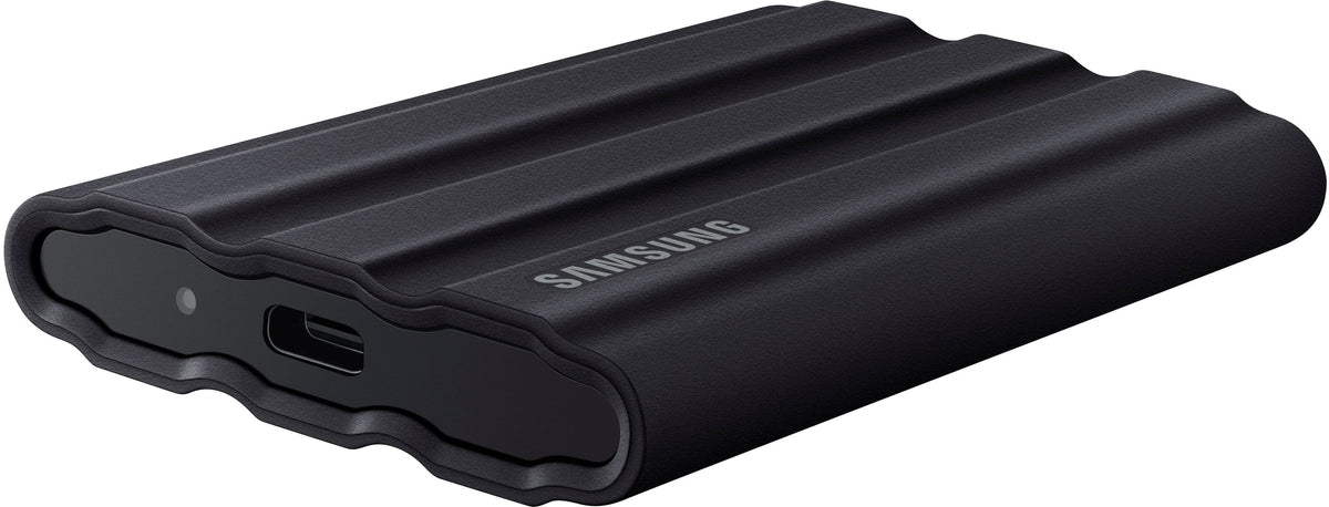 Samsung - T7 Shield 1TB, External USB 3.2 Gen 2 Rugged SSD IP65 Water Resistant - Black