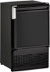 U-Line - 14" 23-lb Freestanding Ice Maker - Black