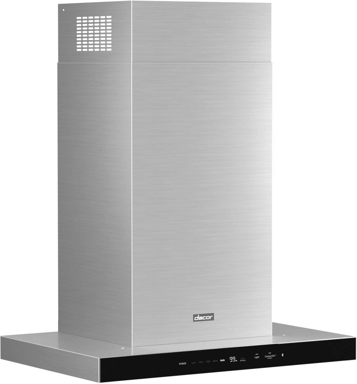 Dacor - 30 inches - Externally Vented - Wall Range Hood - Silver Stainless Steel