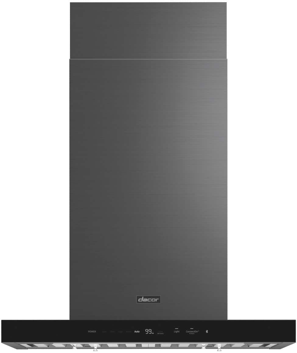Dacor - 36 inches - Externally Vented - Island Range Hood - Graphite Steel