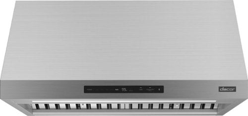Dacor - 36 inches - Externally Vented - Wall Range Hood - Silver Stainless Steel