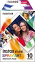 Fujifilm - instax mini Spray Art Instant Film - Multi