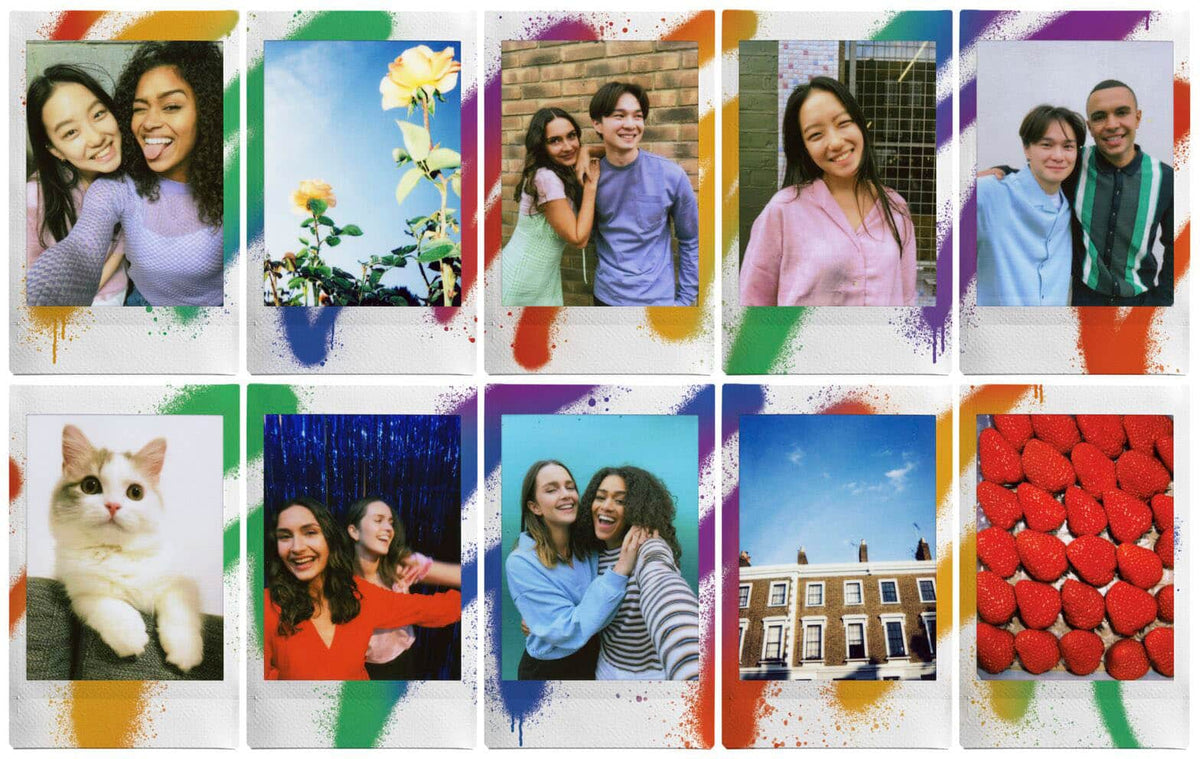 Fujifilm - instax mini Spray Art Instant Film - Multi