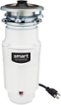 Smart Choice - 1/2HP Corded Garbage Disposal - White
