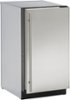 U-Line - 18" 30-Lb Freestanding Icemaker with Pump Included - Stainless Solid