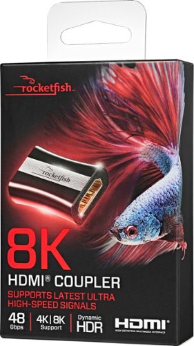 Rocketfish™ - 8K HDMI Coupler - Black