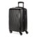 SwissGear - Energie 20" Carry On Spinner Suitcase with USB - Black