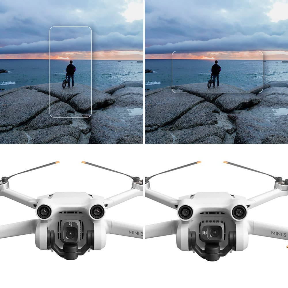 DJI - Geek Squad Refurbished Good - Mini 3 Pro and Remote Control with Built-in Screen - Gray