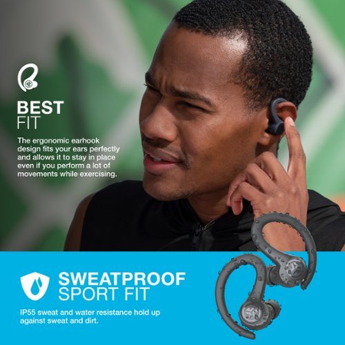 JLab - Go Air Sport True Wireless Earbuds - Graphite