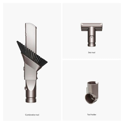 Dyson - Ball Animal 3 Upright Vacuum with 2 accessories - Nickel/Silver