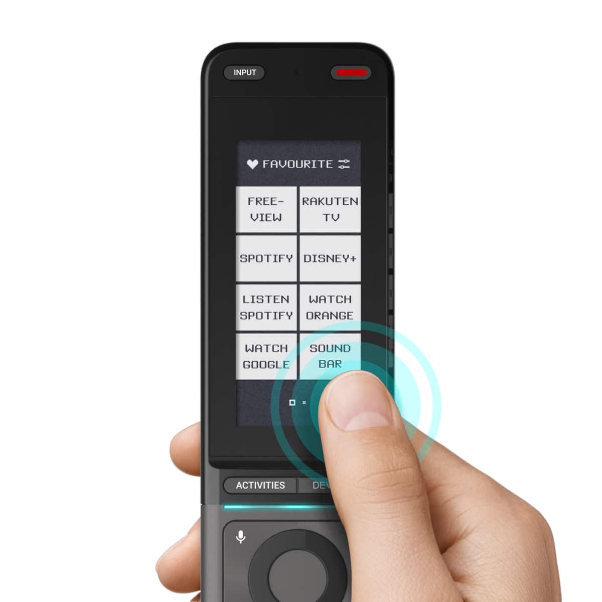One for All - Smart Control Pro Touch 12 TV Remote - Black