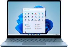 Microsoft - Geek Squad Certified Refurbished Surface Laptop Go 2 - 12.4” Touch-Screen - Intel Core i5 with 8GB Memory - 128GB SSD - Ice Blue