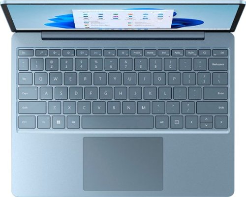 Microsoft - Geek Squad Certified Refurbished Surface Laptop Go 2 - 12.4” Touch-Screen - Intel Core i5 with 8GB Memory - 128GB SSD - Ice Blue