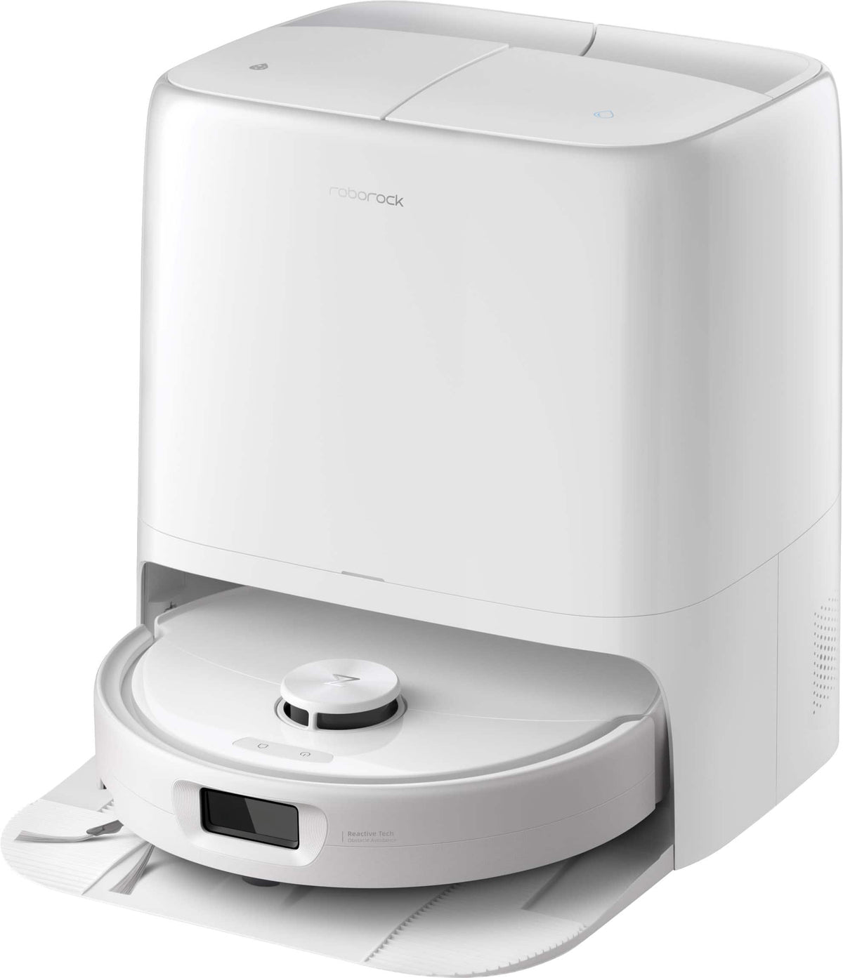 Roborock - Qrevo 2 ProX Robot Vacuum and Mop with 25,000Pa Suction - White
