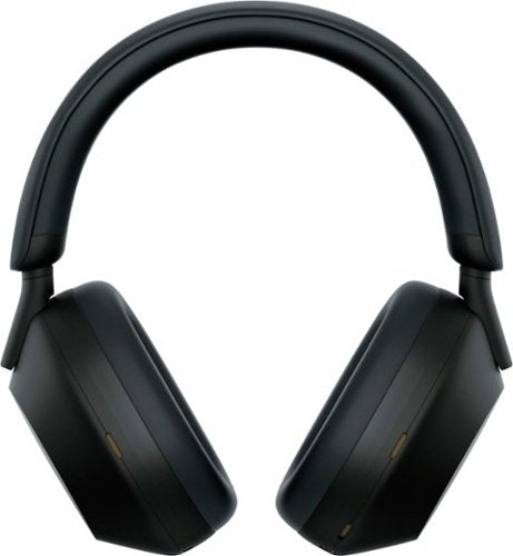 Sony - WH-1000XM5 Wireless Noise Cancelling Over-the-Ear Headphones - Black