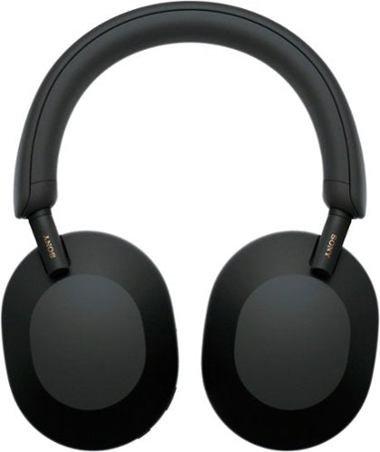 Sony - WH-1000XM5 Wireless Noise Cancelling Over-the-Ear Headphones - Black