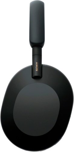 Sony - WH-1000XM5 Wireless Noise Cancelling Over-the-Ear Headphones - Black