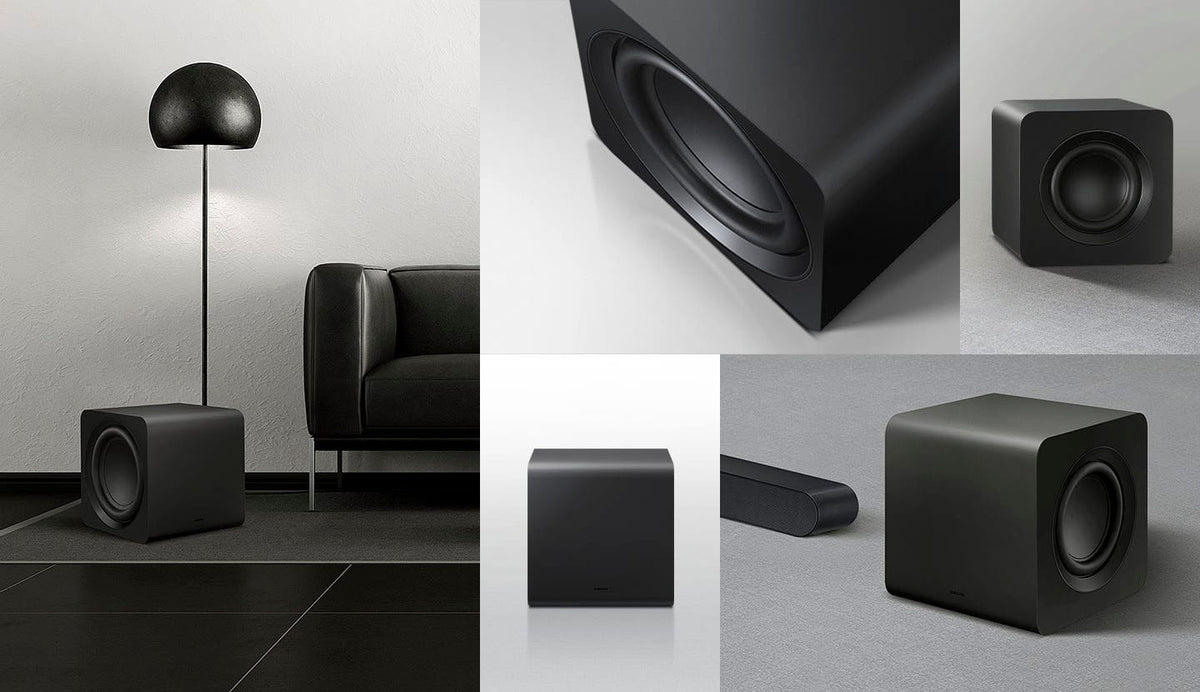Samsung - SWA-W510/ZA Wireless Subwoofer for S-Series Soundbar - Black