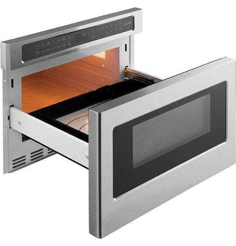 Café - 1.2 Cu. Ft. Built-In Drawer Microwave with Sensor Cook and Sensor Reheat - Stainless Steel