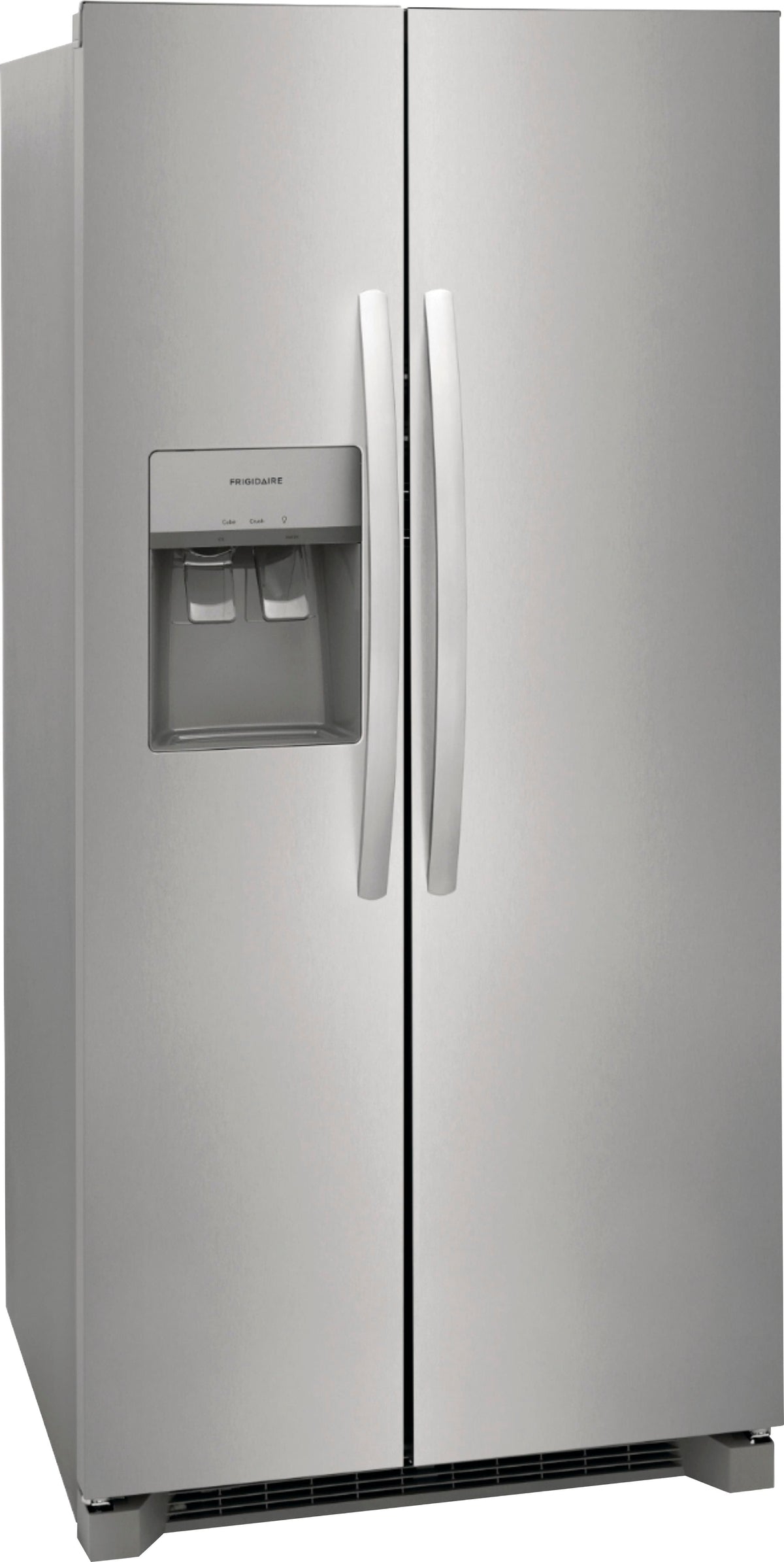 Frigidaire - 33 in. Wide 22.3 Cu. Ft. Side-by-Side Refrigerator - Stainless Steel
