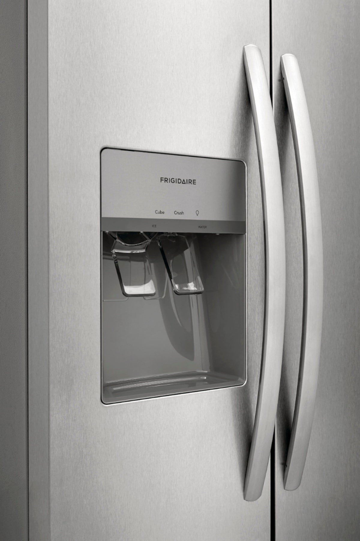 Frigidaire - 33 in. Wide 22.3 Cu. Ft. Side-by-Side Refrigerator - Stainless Steel