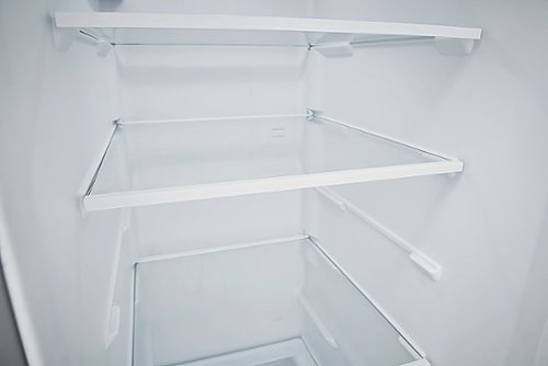 Frigidaire - 36 in. Wide 25.6 Cu. Ft. Side-by-Side Refrigerator with EvenTemp Cooling System - Black Stainless Steel