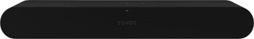 Sonos - Ray All-in-One Soundbar for TV and Music - Black