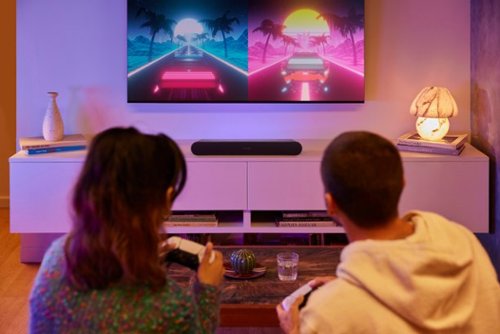 Sonos - Ray All-in-One Soundbar for TV and Music - Black