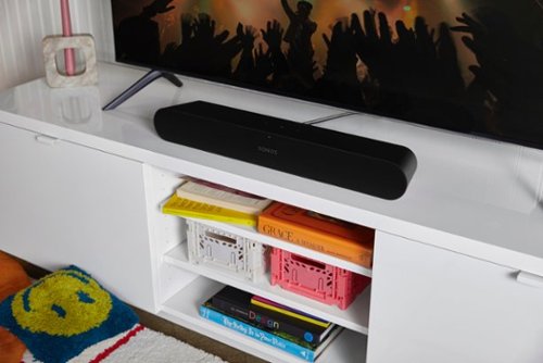 Sonos - Ray All-in-One Soundbar for TV and Music - Black