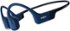 Shokz - OpenRun Wireless Bone Conduction Open-Ear Bluetooth Endurance Headphones (USB-Charging) - Blue