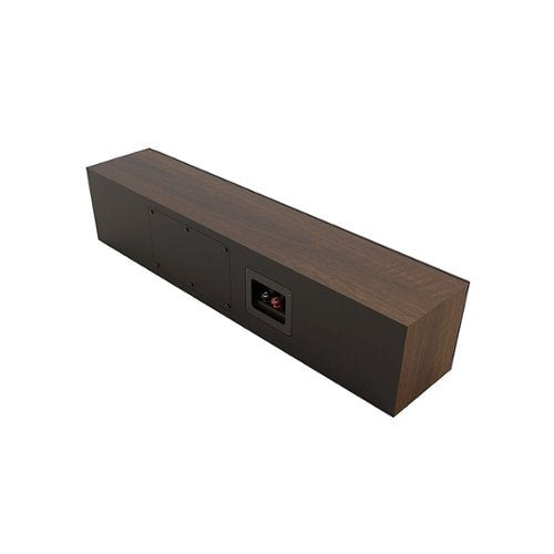 Klipsch - RP-404C II Reference Premiere Series Quad 4" 500-Watt Passive 2-Way Center-Channel Speaker - Walnut