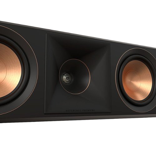 Klipsch - RP-504C II Reference Premiere Series Quad 5.25" 600-Watt Passive Center Channel (Each) - Ebony