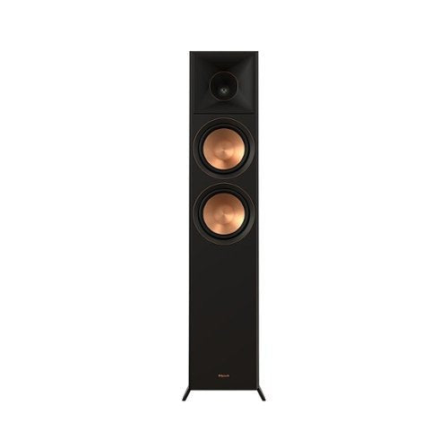 Klipsch - RP-6000F II Reference Premiere Dual 6.5" 500-Watt Passive 2-Way Floor Speaker (Each) - Ebony
