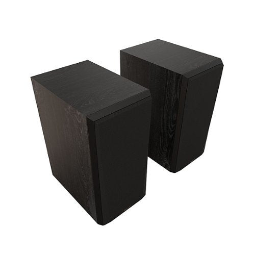 Klipsch - RP-600M II Reference Premiere Dual 6.5" 400-Watt Passive 2-Way Bookshelf Speaker (Pair) - Ebony