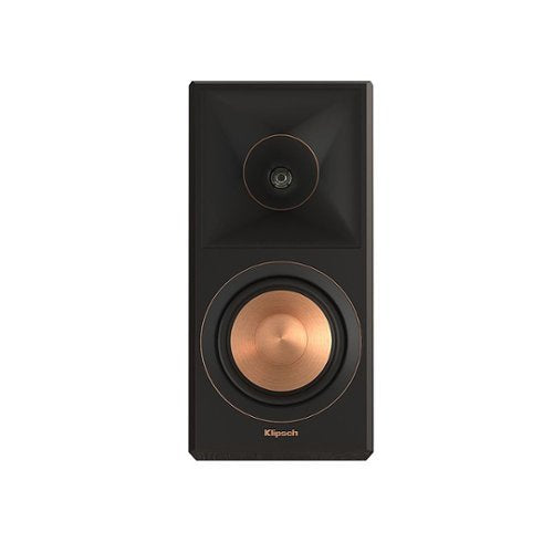 Klipsch - RP-500SA II Reference Premiere Dual 5.25" 300-Watt Passive 2-Way Surround Sound Speaker (Pair) - Ebony