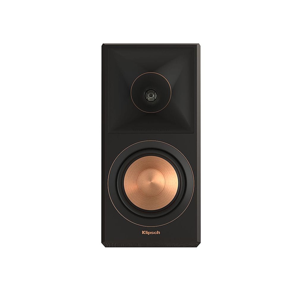 Klipsch - RP-500SA II Reference Premiere Dual 5.25" 300-Watt Passive 2-Way Surround Sound Speaker (Pair) - Ebony