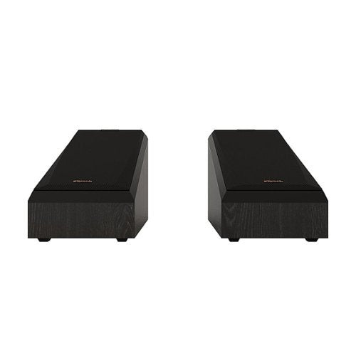 Klipsch - RP-500SA II Reference Premiere Dual 5.25" 300-Watt Passive 2-Way Surround Sound Speaker (Pair) - Ebony