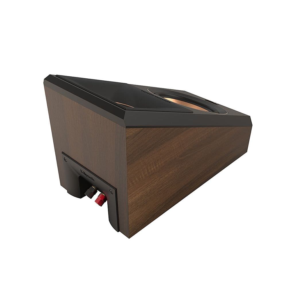 Klipsch - RP-500SA II Reference Premiere Dual 5.25" 300-Watt Passive 2-Way Surround Sound Speaker (Pair) - Walnut