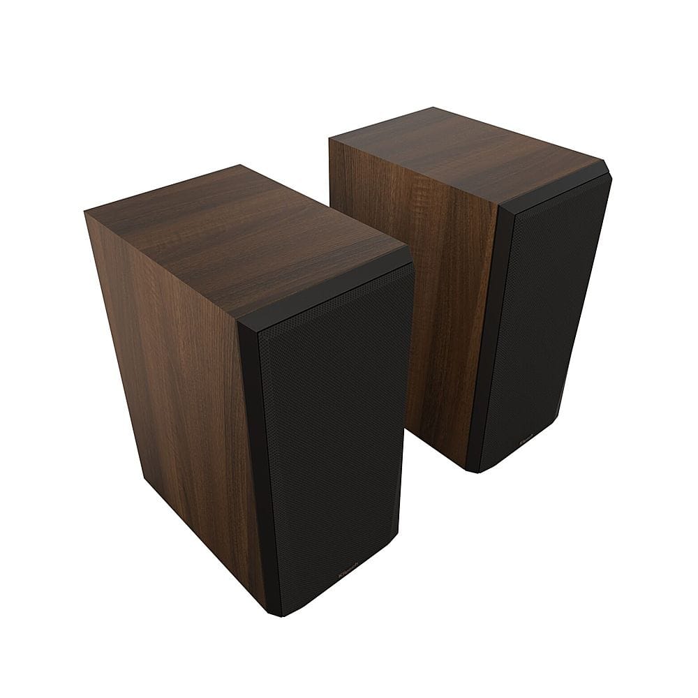 Klipsch - rp-600m ii Reference Premiere Dual 6.5" 400-Watt Passive 2-Way Bookshelf Speaker (Pair) - walnut