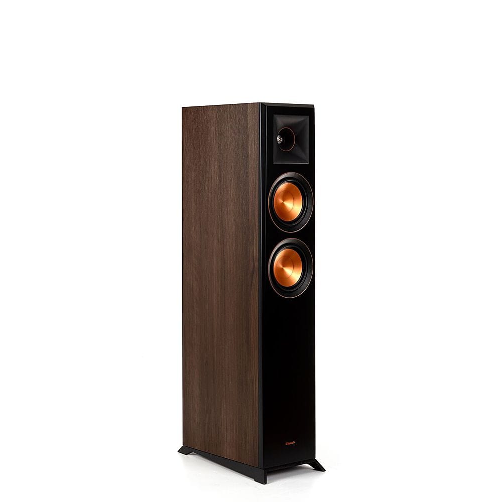 Klipsch - RP-5000F II Reference Premiere Dual 5.25" 400-Watt Passive 2-Way Floor Speaker (Each) - Walnut