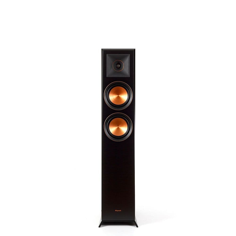 Klipsch - RP-5000F II Reference Premiere Dual 5.25" 400-Watt Passive 2-Way Floor Speaker (Each) - Walnut